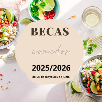 Becas comedor 2025/2026